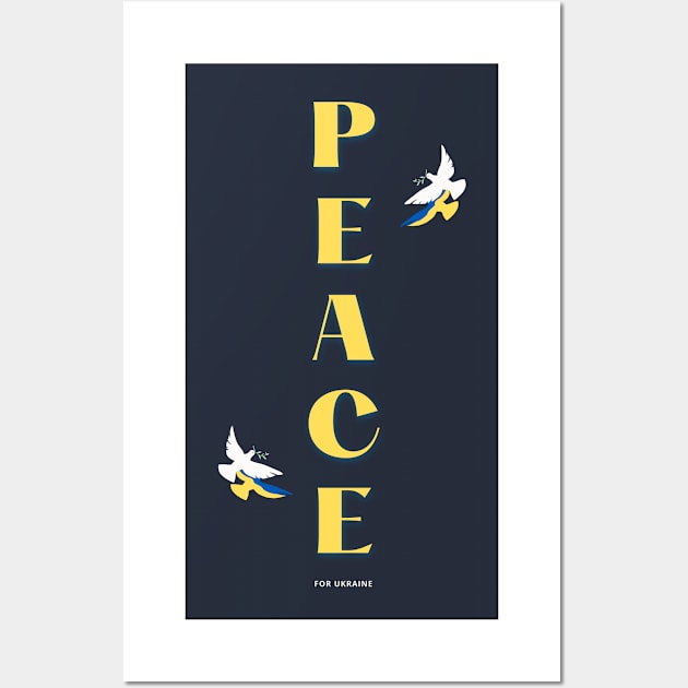 Peace - ukraine Wall Art by RAMKUMAR G R